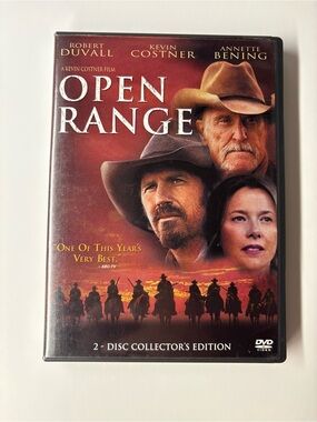 Open Range DVD - Kevin Costner - Red Cover Collector's Edition